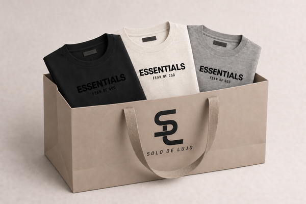 BOLSA DE 3 PLAYERAS ESSENTIALS