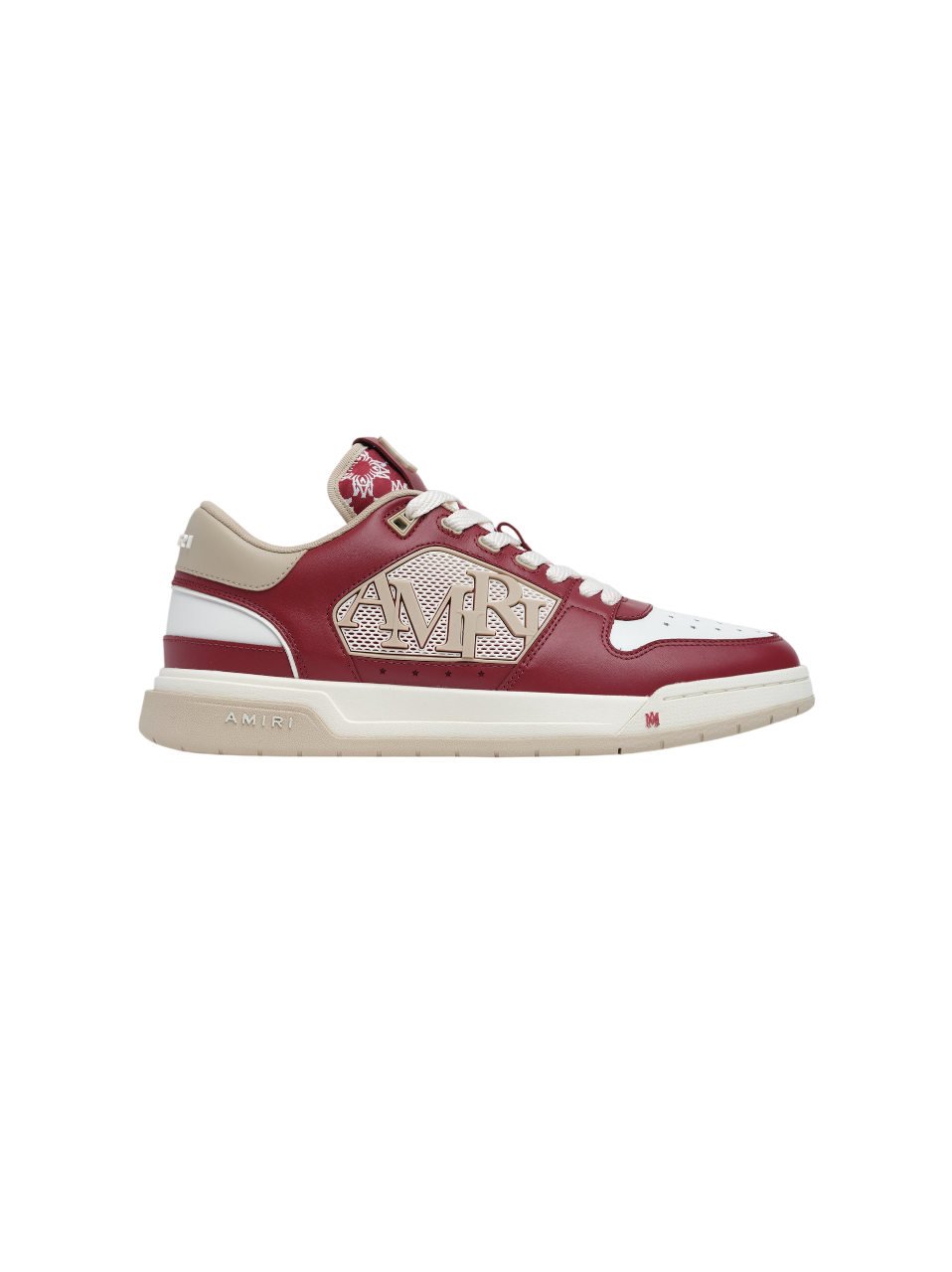 AMIRI CLASSIC LOW "DEEP RED"