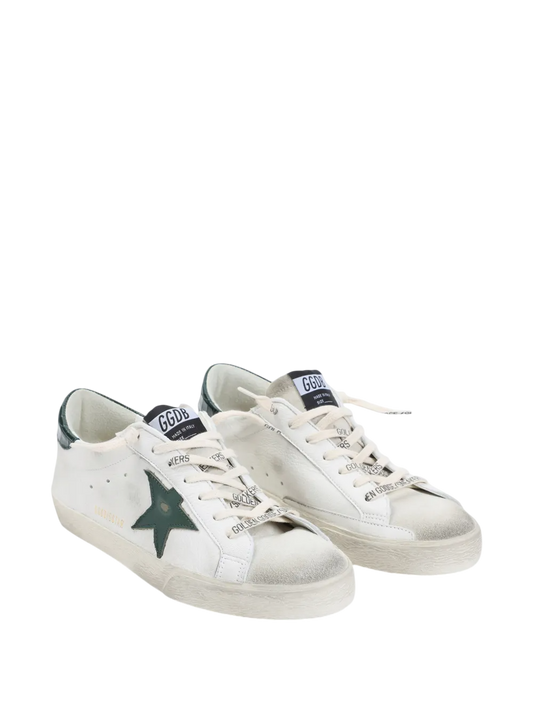 Golden Goose Super-Star Green Star