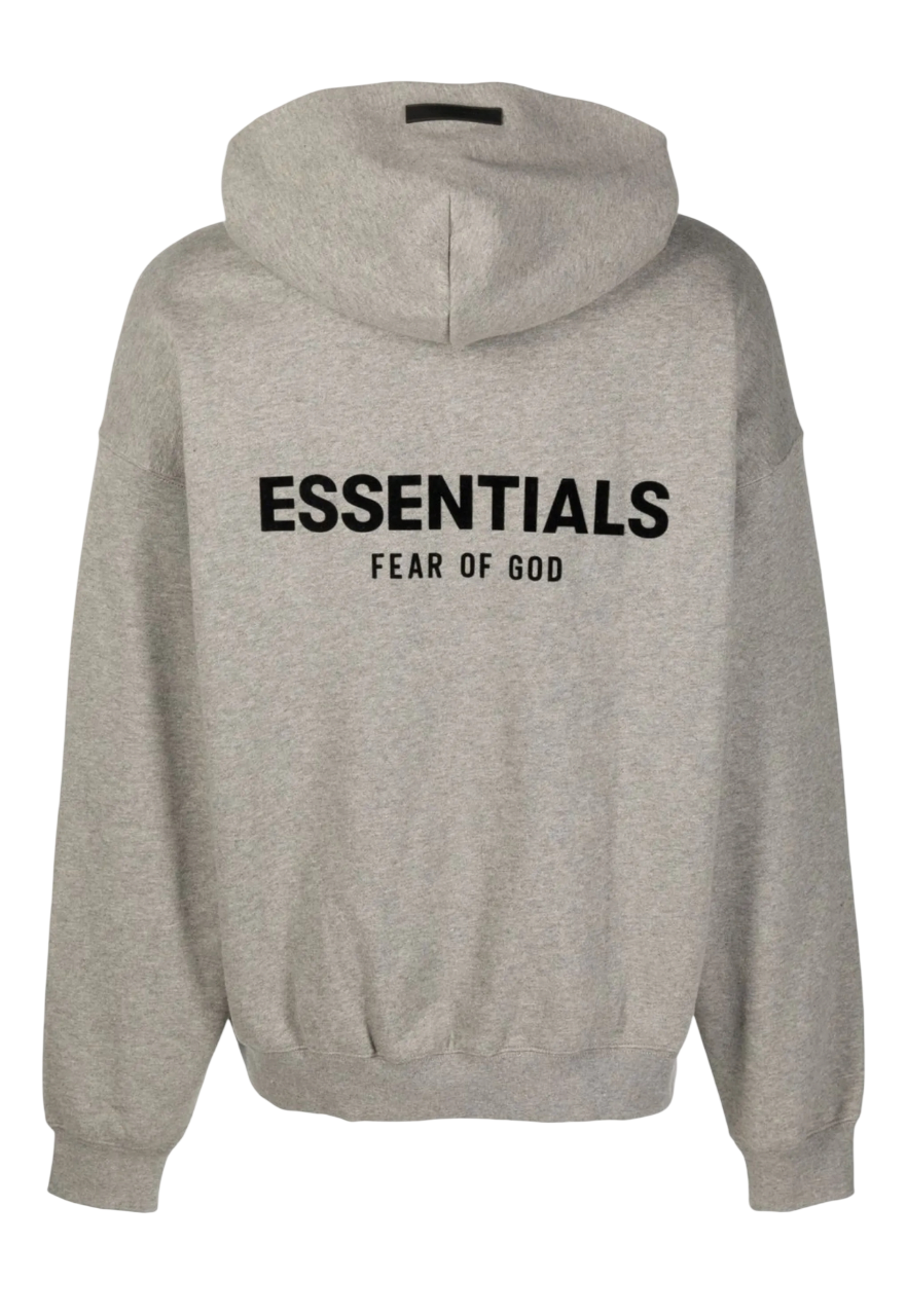 Hoddie Essentials Gris Oscuro