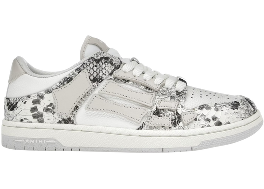 AMIRI Skel Top LOW Serpiente Alabastro
