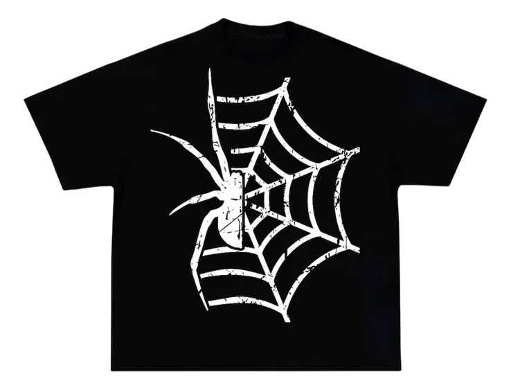 Anymore Spider Tee "BLACK"