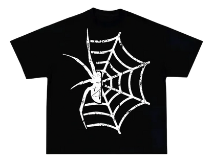 Anymore Spider Tee "BLACK"