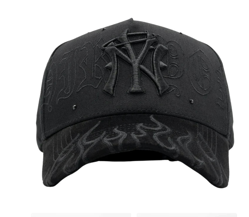 31 HATS YANKEES FLAMAS NEGRA