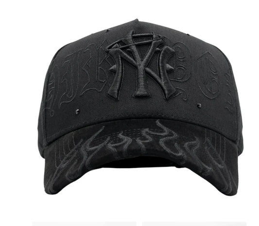 31 HATS YANKEES FLAMAS NEGRA