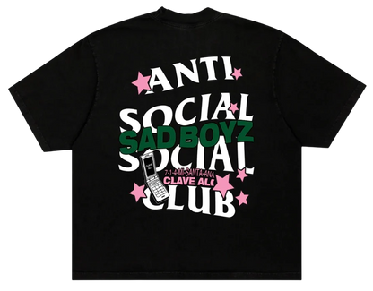 Anti Social Social Club X Junior H Sad Boyz Clave Ali Tee