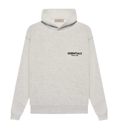 Hoddie Essentials Gris Claro