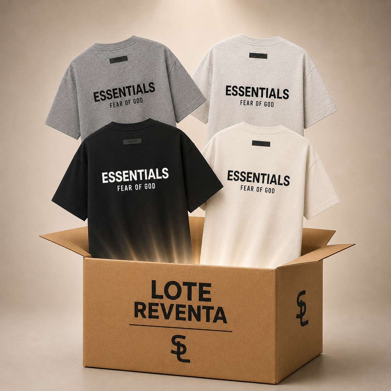 LOTE PLAYERAS “ESSENTIALS”