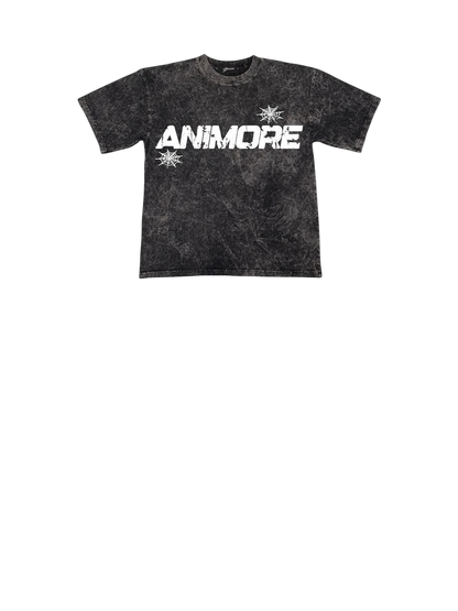 ANYMORE "DISWASHED" T-SHIRT BLACK