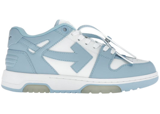 OFF-WHITE Out Of Office OOO Azul claro Blanco