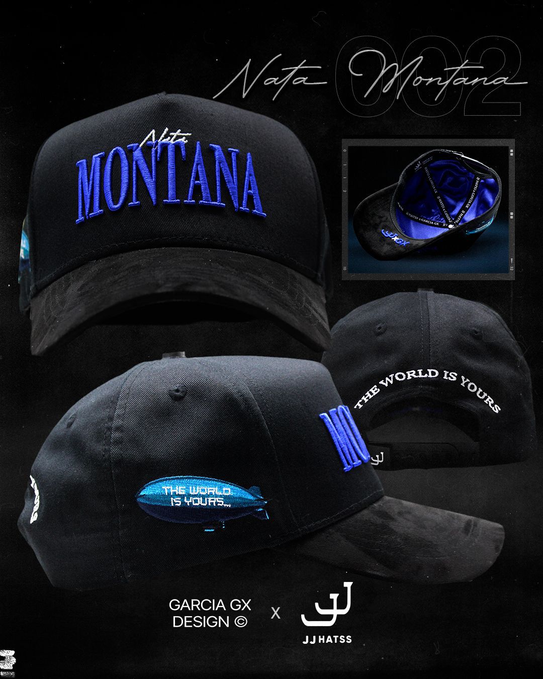 JJ hats "montana"