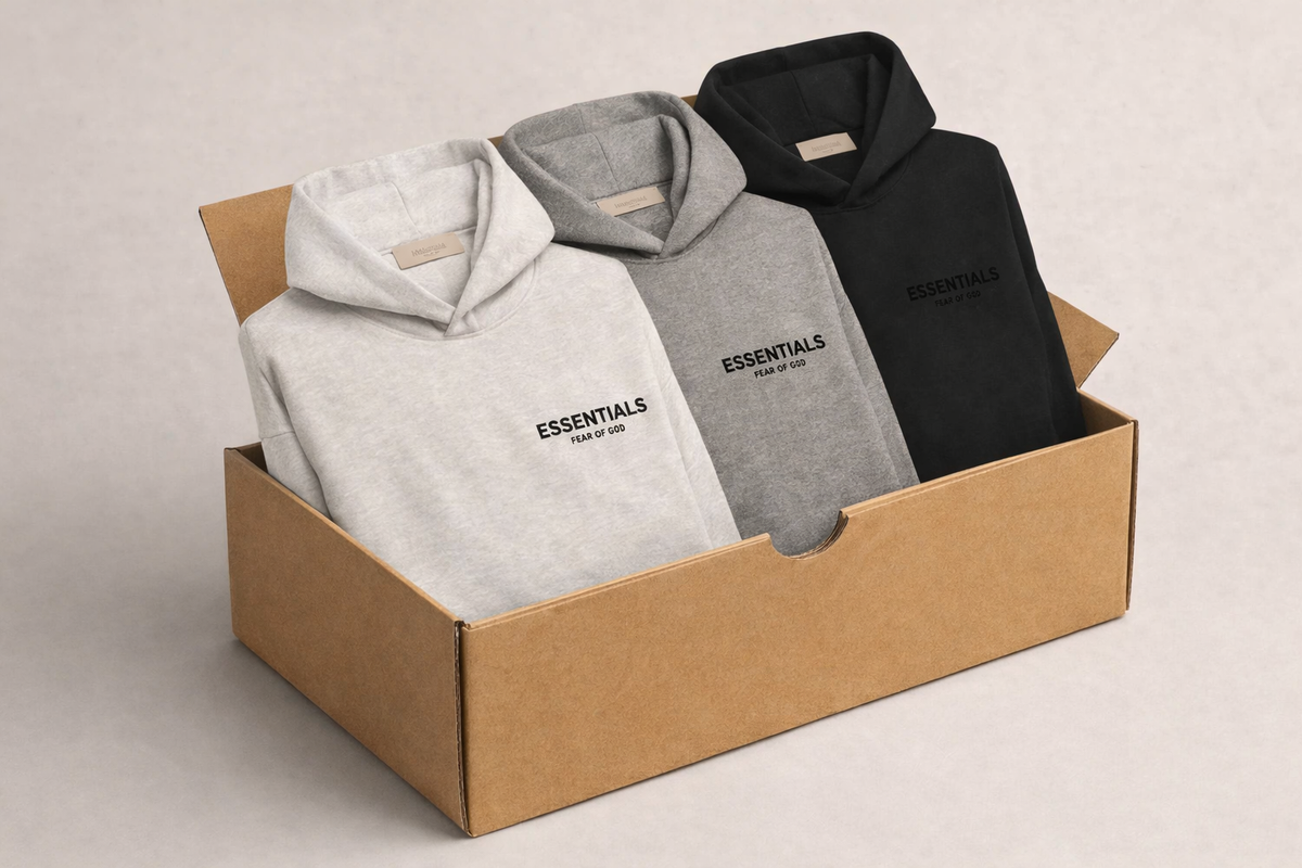 PACK DE 5 HOODIES ESSENTIALS