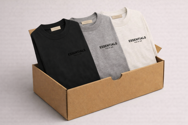 PACK 5 PLAYERAS ESSENTIALS